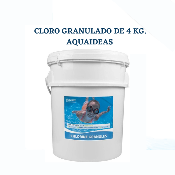 GRANULATED CHLORINE 4 KILOS