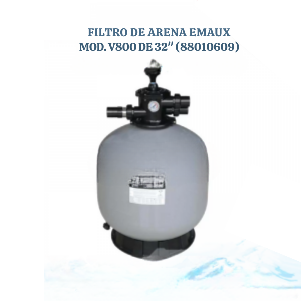 EMAUX SAND FILTER MOD. V800 32″